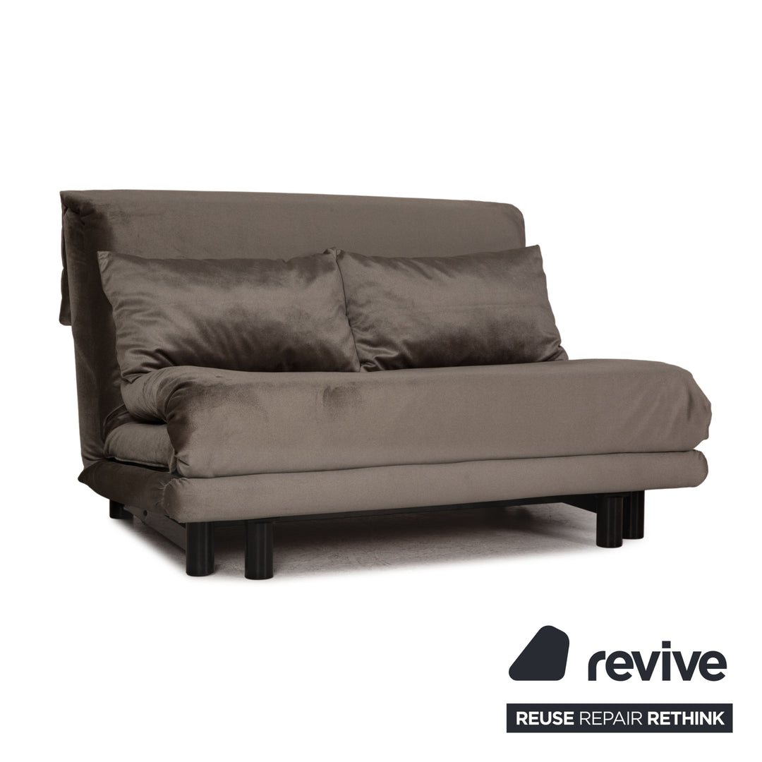 Ligne Roset Multy stoffen bank grijs bankstel met slaapfunctie