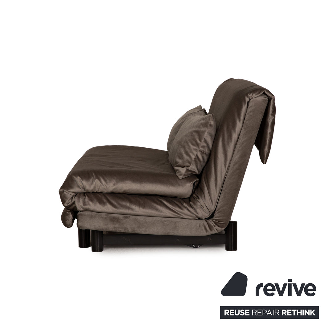 Ligne Roset Multy stoffen bank grijs bankstel met slaapfunctie