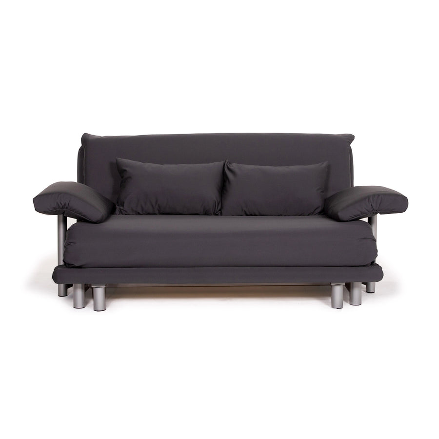 ligne roset Multy Stoff Sofa Grau Dreisitzer Liegefunktion Schlaffunktion Gestell Grau inkl. Armlehnen