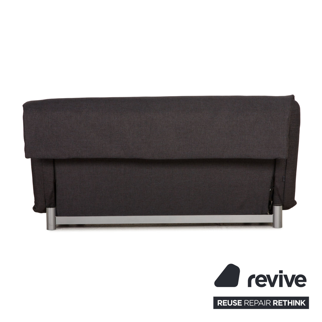 ligne roset Canapé en tissu Multy canapé gris 3 places fonction sommeil canapé
