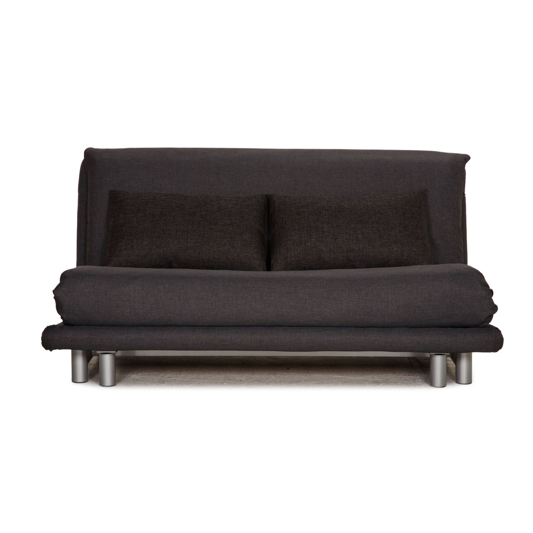 ligne roset Canapé en tissu Multy canapé gris 3 places fonction sommeil canapé