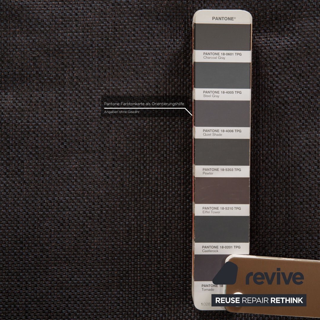 ligne roset Canapé en tissu Multy canapé gris 3 places fonction sommeil canapé
