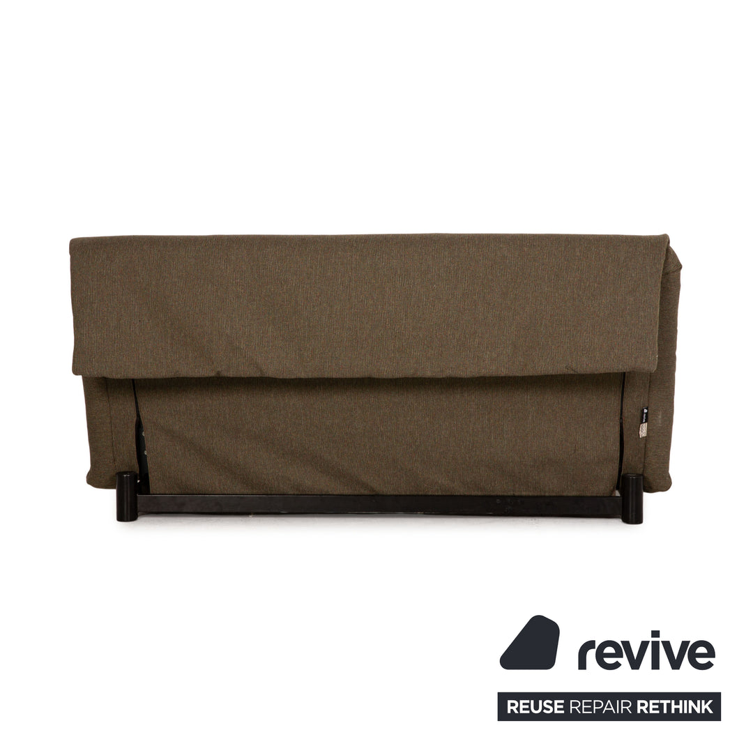 Ligne roset Canapé en tissu Multy vert canapé 3 places fonction couchage nouvelle housse