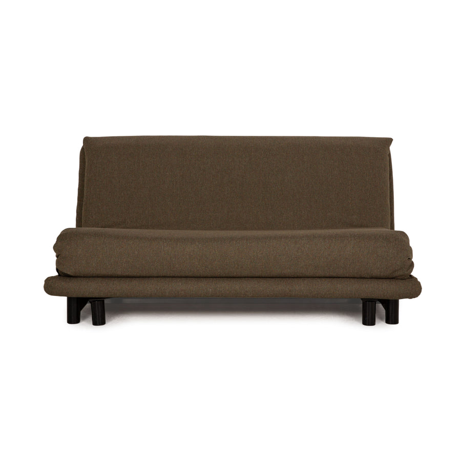 Ligne roset Canapé en tissu Multy vert canapé 3 places fonction couchage nouvelle housse