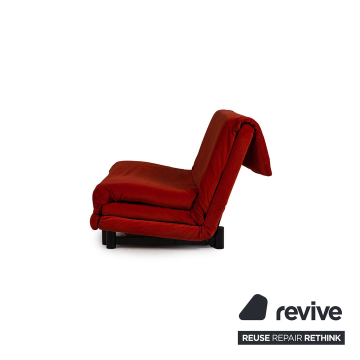 ligne roset Multy fabric sofa red sofa bed three-seater function sleeping function
