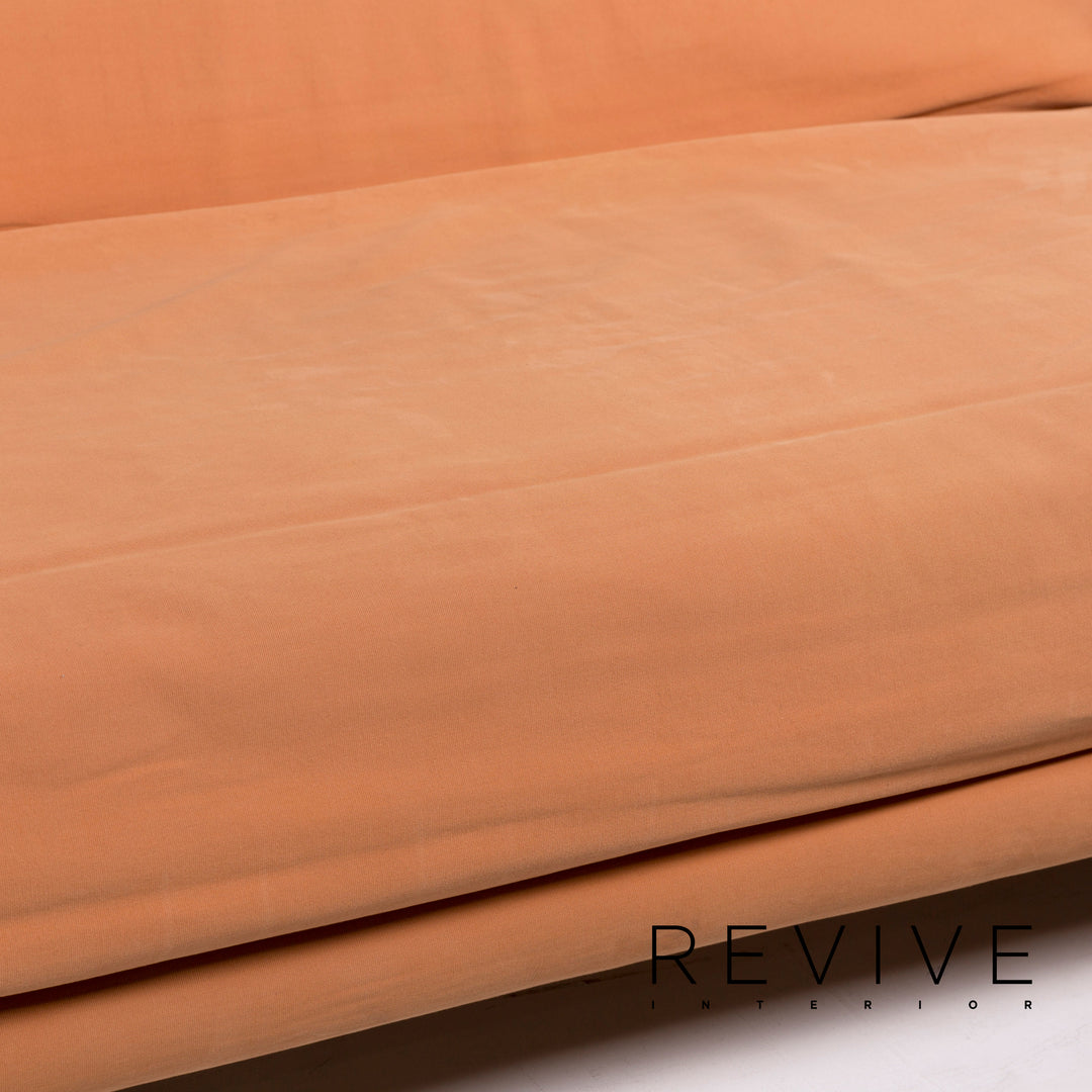 ligne roset Multy fabric sofa terracotta three-seater sofa bed sleep function couch #12481
