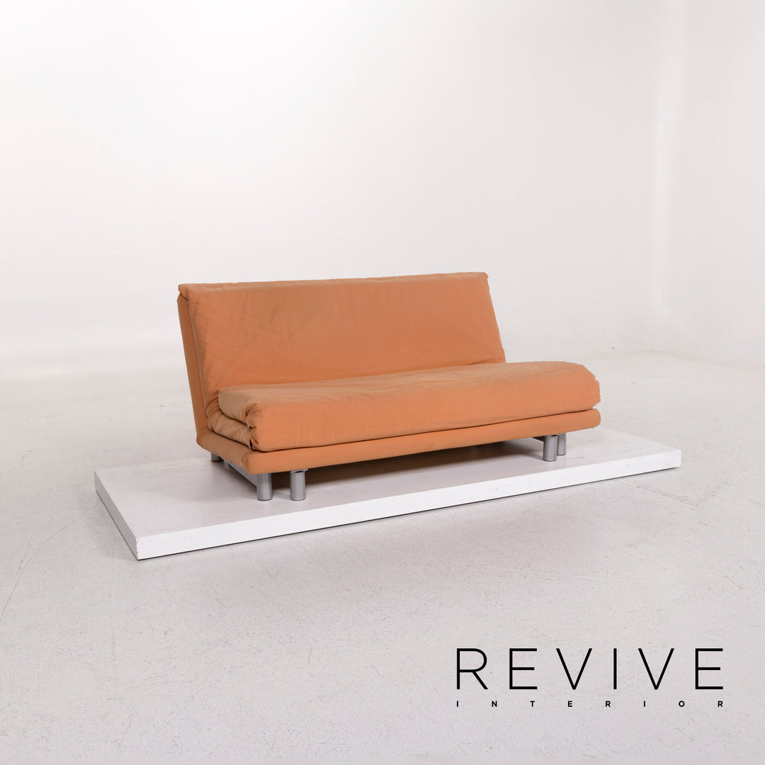 ligne roset Multy fabric sofa terracotta three-seater sofa bed sleep function couch #12481