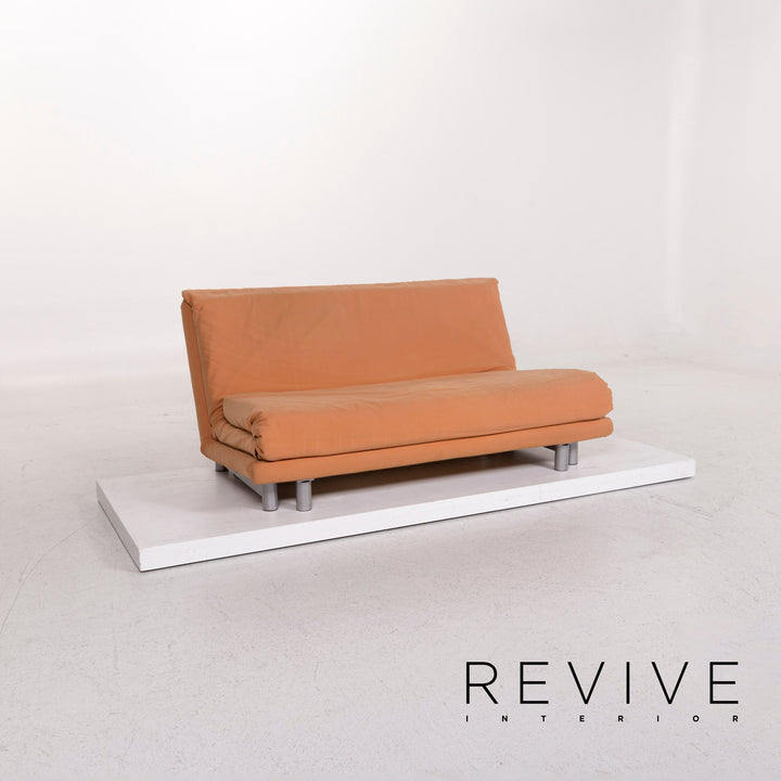 ligne roset Multy fabric sofa terracotta three-seater sofa bed sleep function couch #12481
