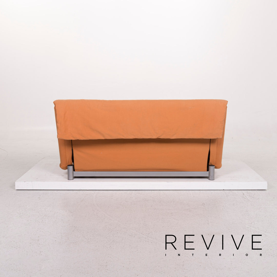 ligne roset Multy fabric sofa terracotta three-seater sofa bed sleep function couch #12481