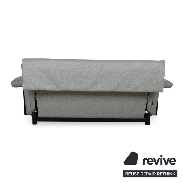 ligne roset Multy fabric (VERANO 681) three-seater sofa grey blue-grey manual function sleeping function sofa couch including armrests and cushions