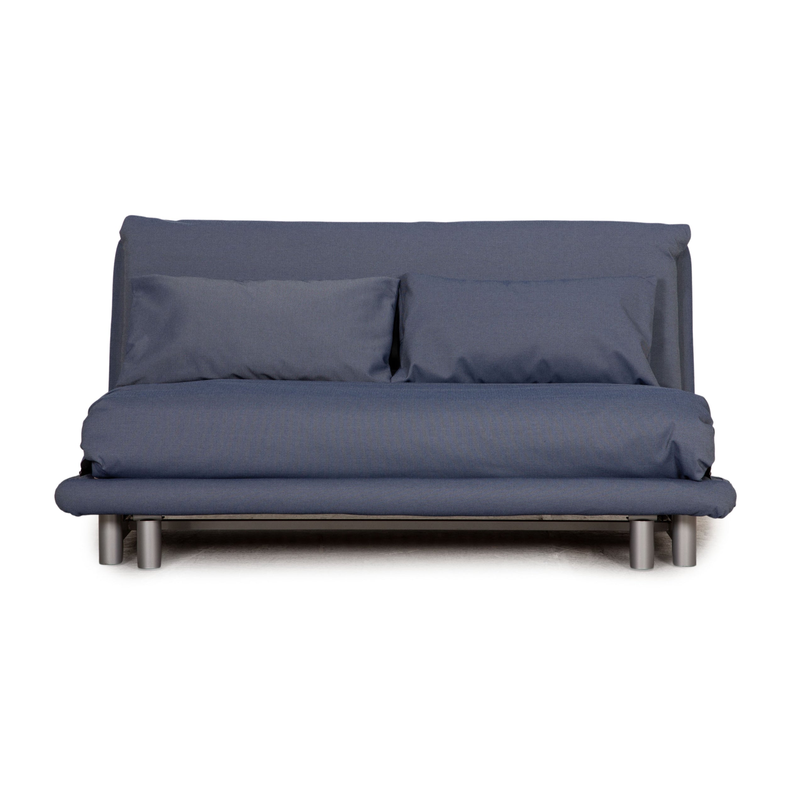 ligne roset Multy Stoff Dreisitzer Blau Sofa Couch Schlafsofa Neubezug