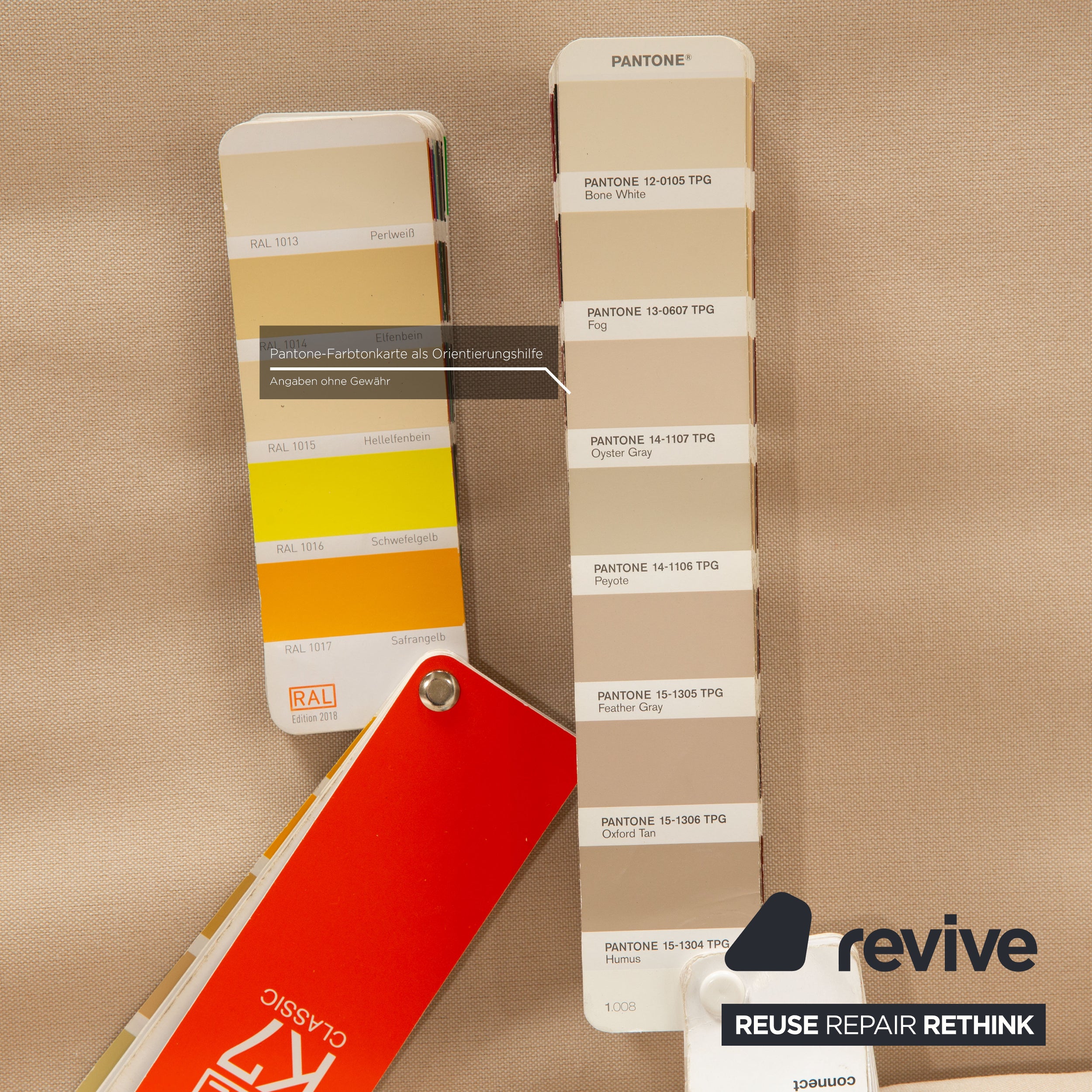 Ligne Roset Canapé-lit 2 places en tissu Multy beige crème retapissé