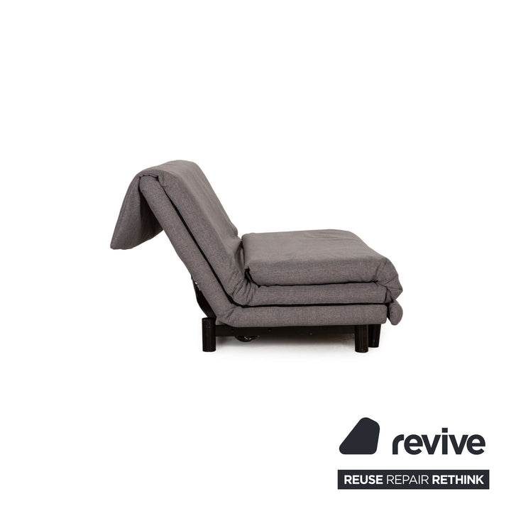 ligne roset Multy Stoff Dreisitzer Grau Sofa Couch Schlafsofa Neubezug