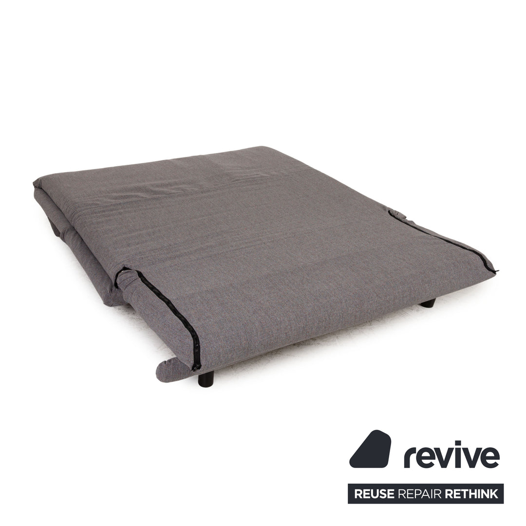 ligne roset Multy Stoff Dreisitzer Grau Sofa Couch Schlafsofa Neubezug