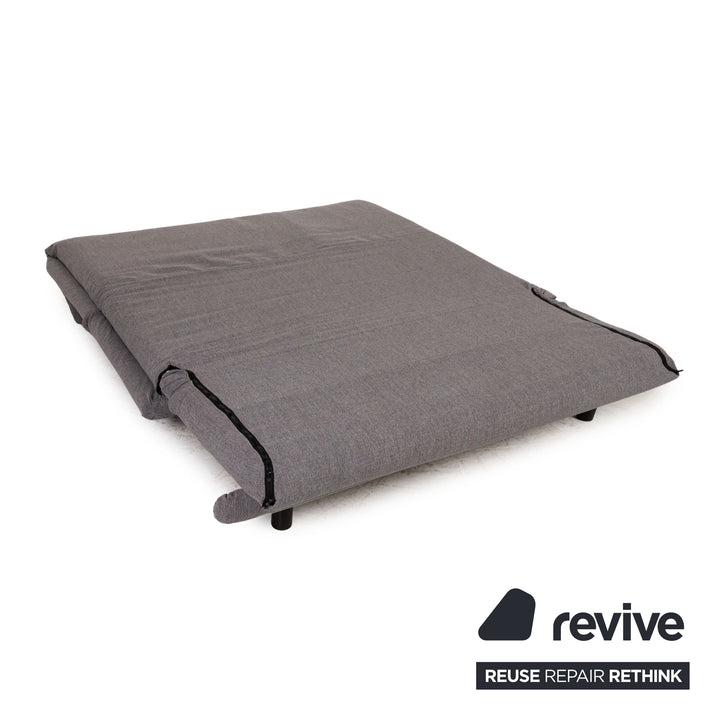 ligne roset Multy Stoff Dreisitzer Grau Sofa Couch Schlafsofa Neubezug