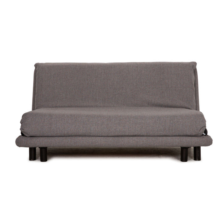 ligne roset Multy Stoff Dreisitzer Grau Sofa Couch Schlafsofa Neubezug