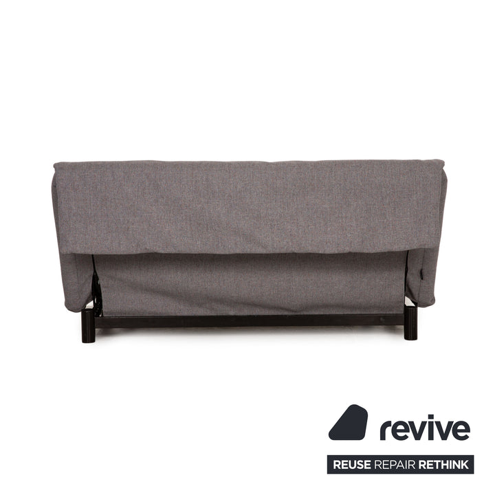 ligne roset Multy Stoff Dreisitzer Grau Sofa Couch Schlafsofa Neubezug