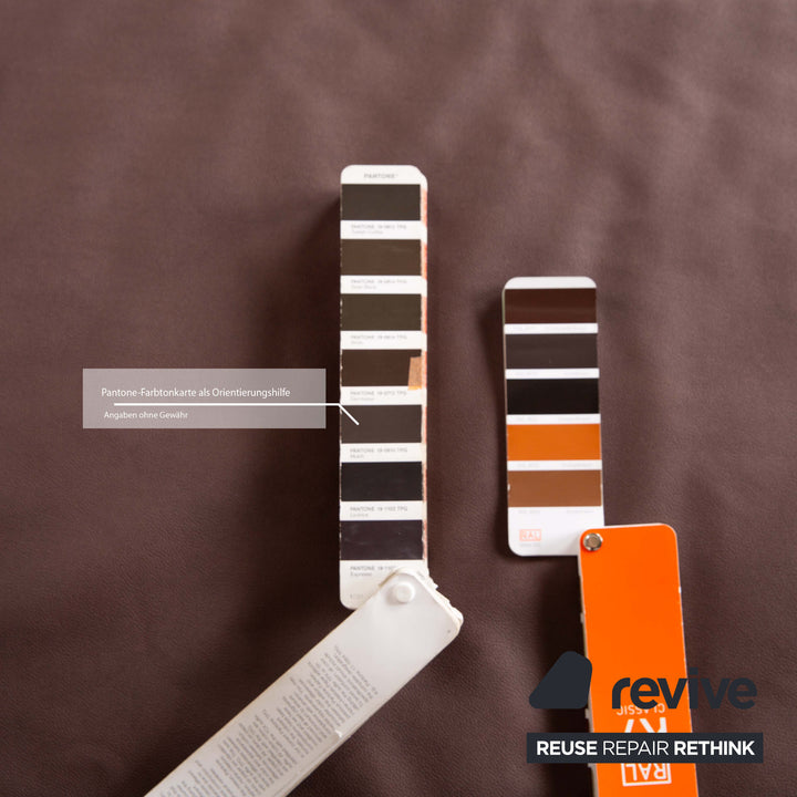 ligne roset Multy fabric two-seater taupe brown manual function sofa couch sofa bed new cover