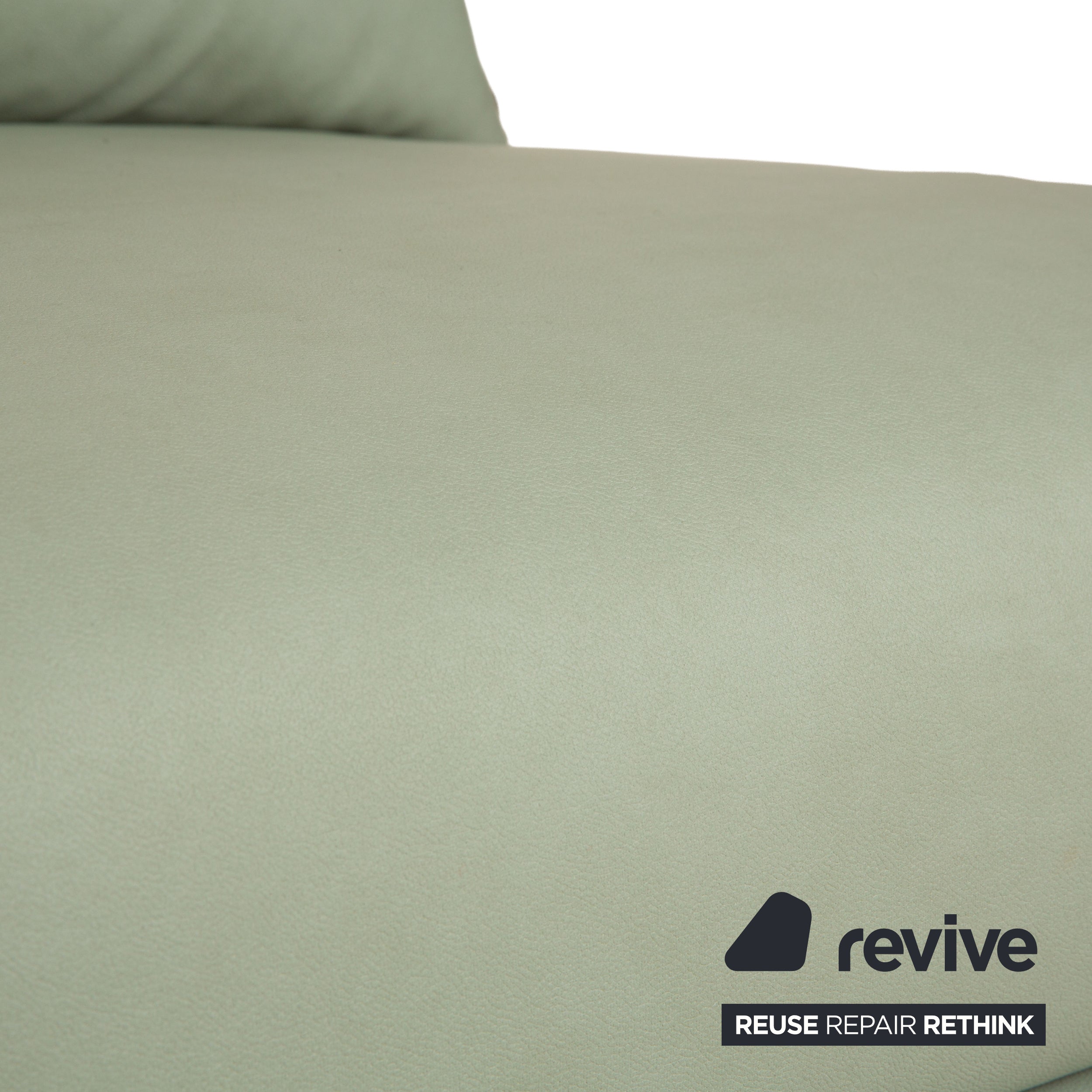 ligne roset Multy Zweisitzer Grün Moos veganes Leder (GAVIN 110) Stoff manuelle Funktion Schlafsofa Couch Neubezug