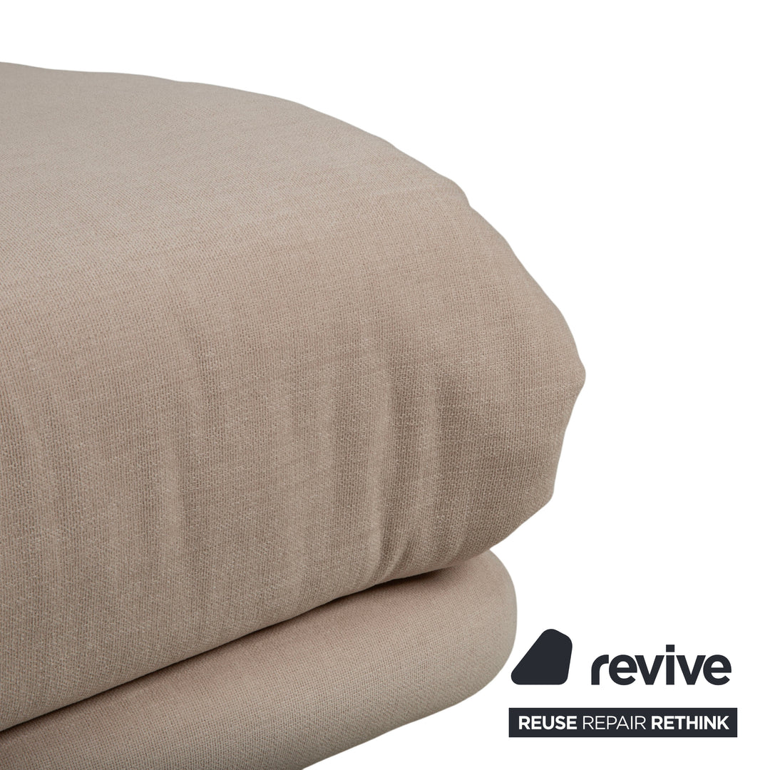 Ligne Roset Multy Zweisitzer Grau Creme MALOU 130