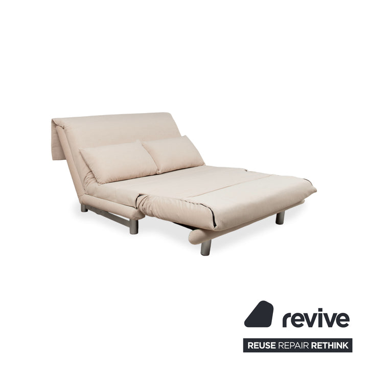 Ligne Roset Multy Zweisitzer Grau Creme MALOU 130