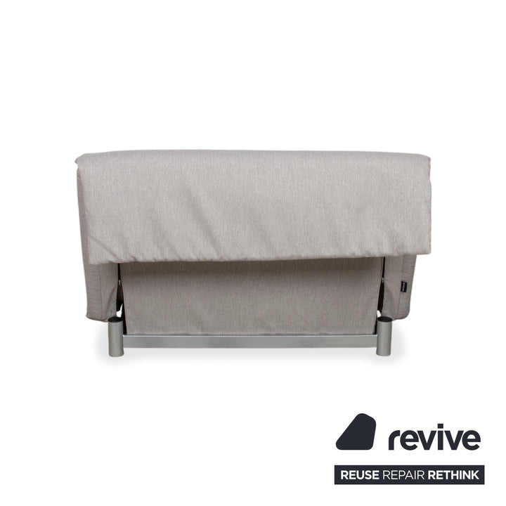 Ligne Roset Multy Zweisitzer Stoff Grau Neubezug VORANO 602 Schlaffunktion manuelle Funktion