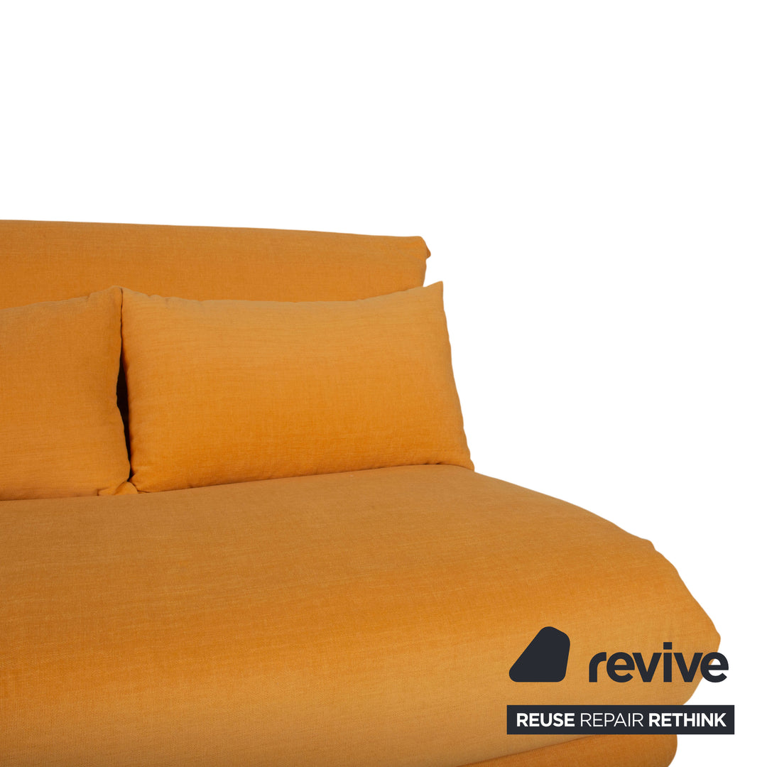 Ligne Roset Multy Canapé deux places jaune orange canapé lit manuel Neuf MALOU 147