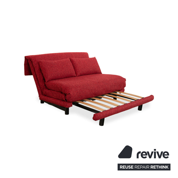 Ligne Roset Multy Zweisitzer Rot manuelle Funktion Neubezug COCCO 831