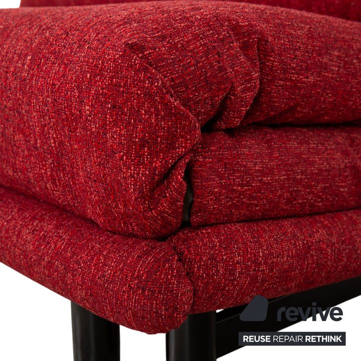 Ligne Roset Multy Zweisitzer Rot manuelle Funktion Neubezug COCCO 831