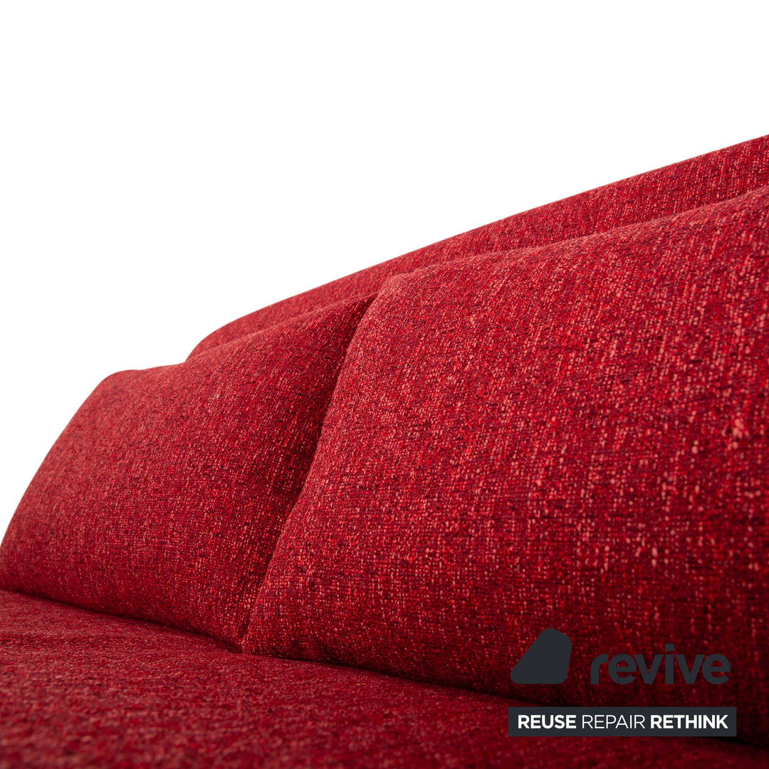 Ligne Roset Multy Zweisitzer Rot manuelle Funktion Neubezug COCCO 831
