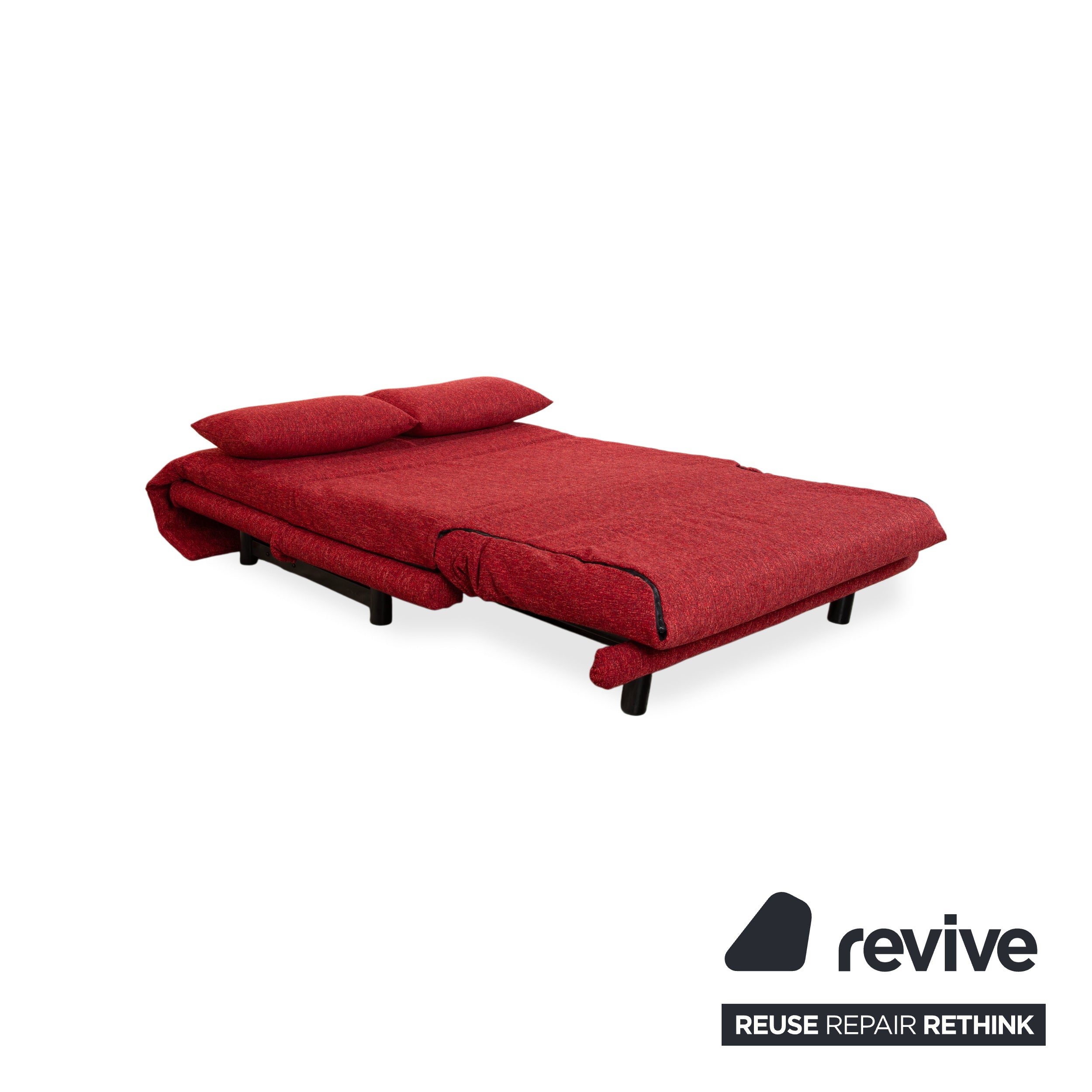Ligne Roset Multy Zweisitzer Rot manuelle Funktion Neubezug COCCO 831
