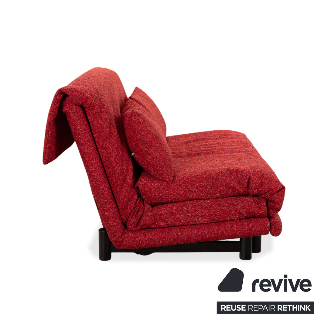 Ligne Roset Multy Zweisitzer Rot manuelle Funktion Neubezug COCCO 831