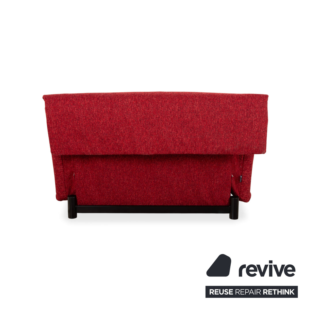 Ligne Roset Multy Zweisitzer Rot manuelle Funktion Neubezug COCCO 831