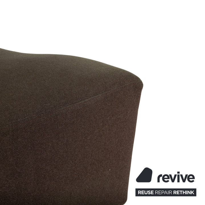 Ligne Roset Neo Sessel Stoff Grün Braun Khaki