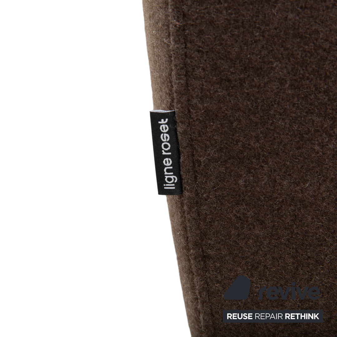 Ligne Roset Neo Sessel Stoff Grün Braun Khaki