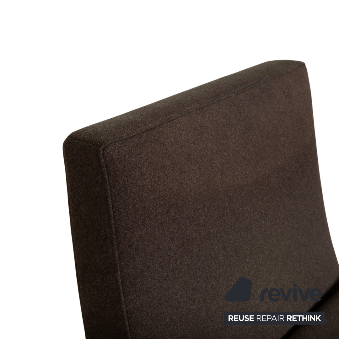 Ligne Roset Neo Sessel Stoff Grün Braun Khaki