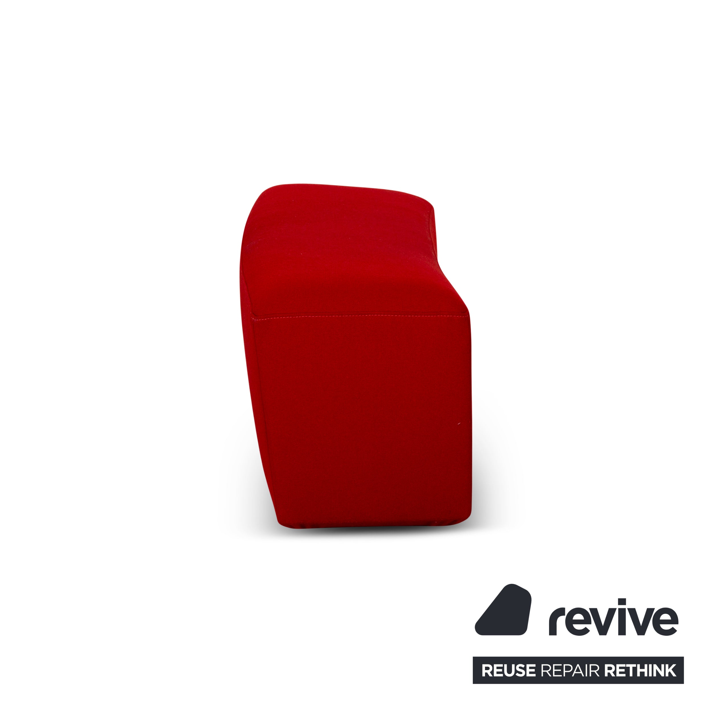 Ligne Roset Neo Fabric Stool Red