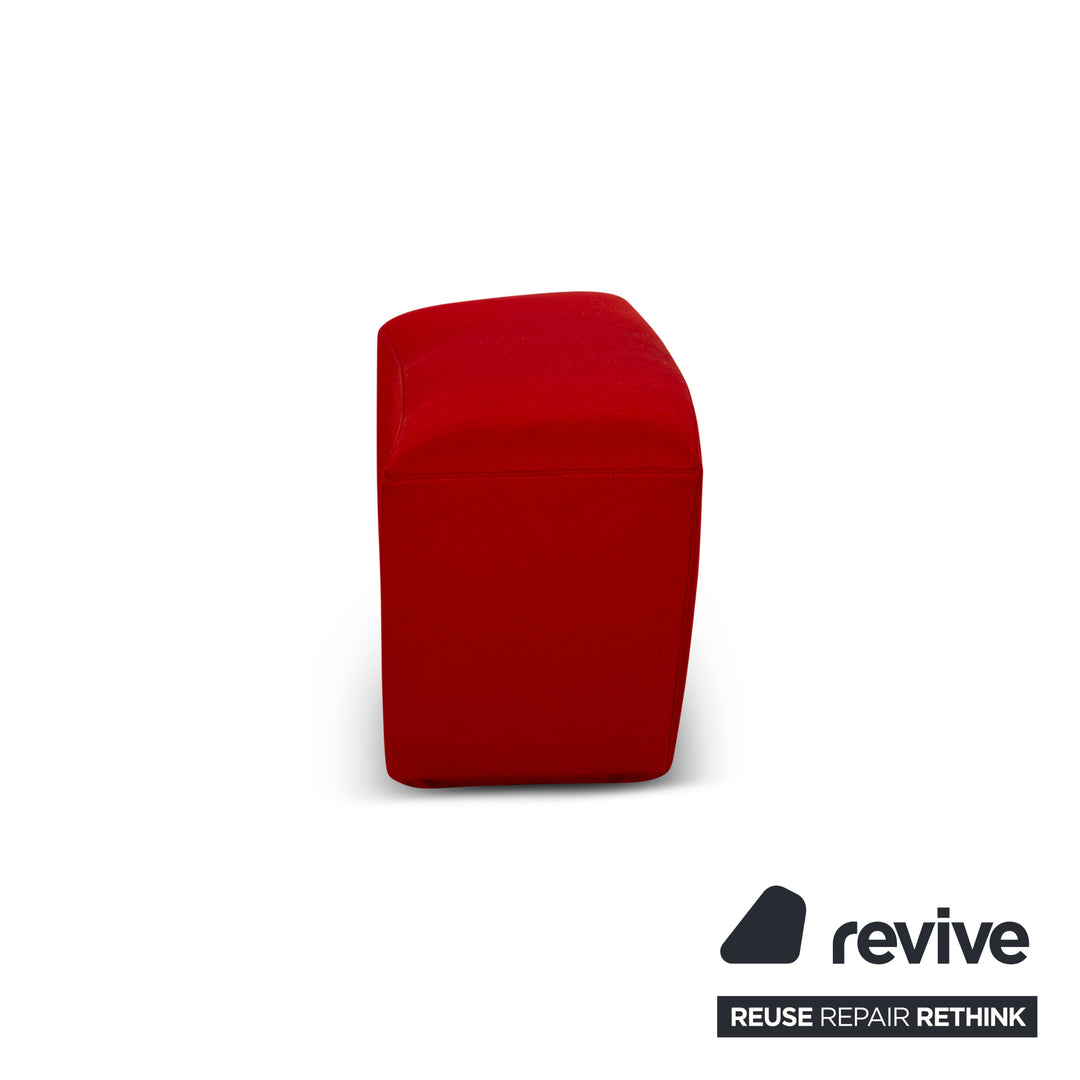 Ligne Roset Neo Stoff Hocker Rot