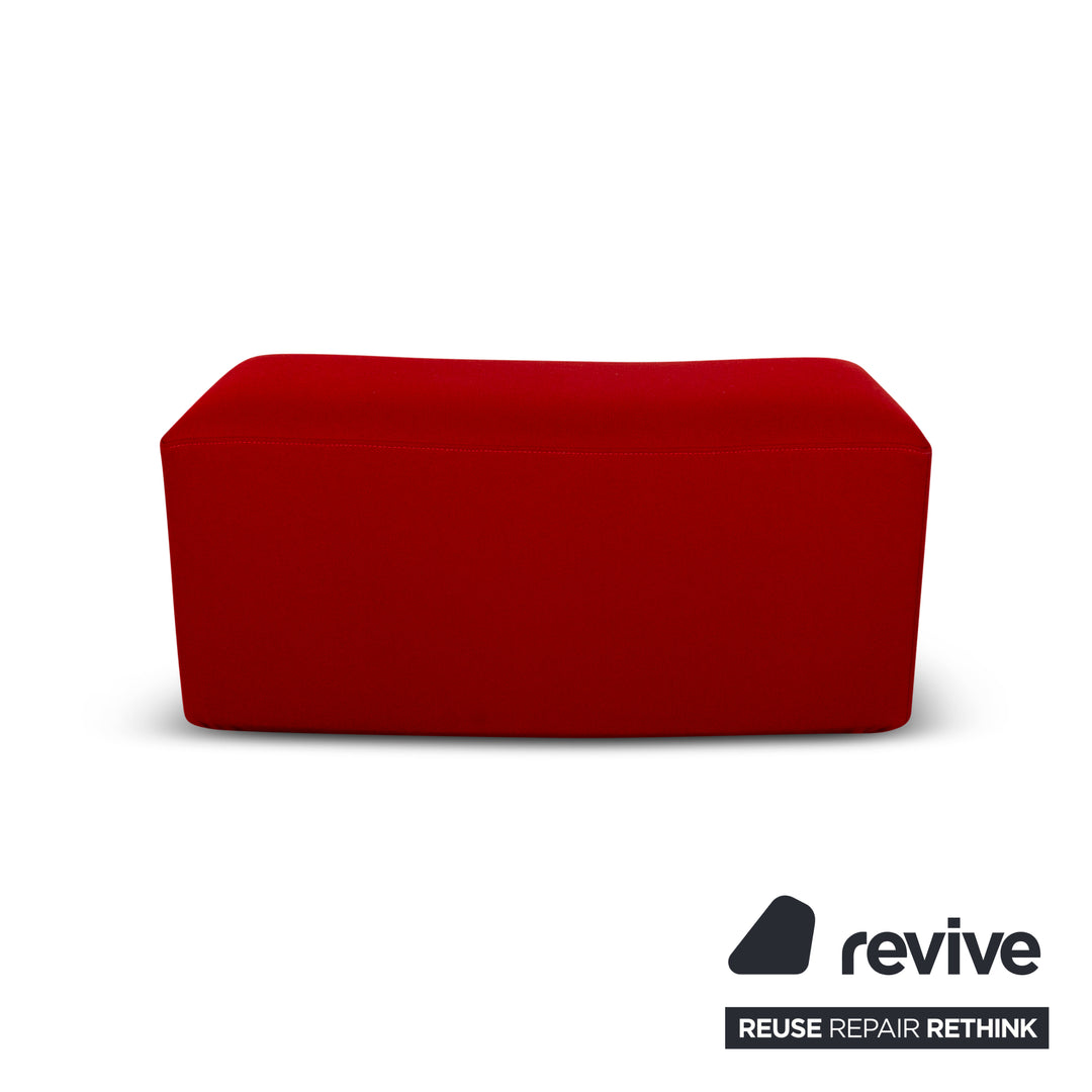 Ligne Roset Neo Fabric Stool Red