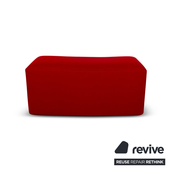 Ligne Roset Neo Fabric Stool Red