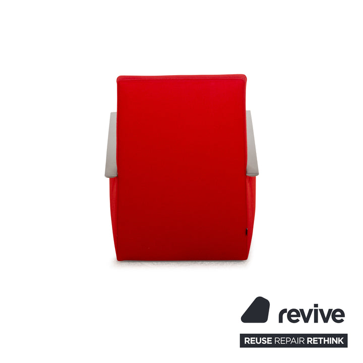 Ligne Roset Neo Stoff Sessel Garnitur Rot