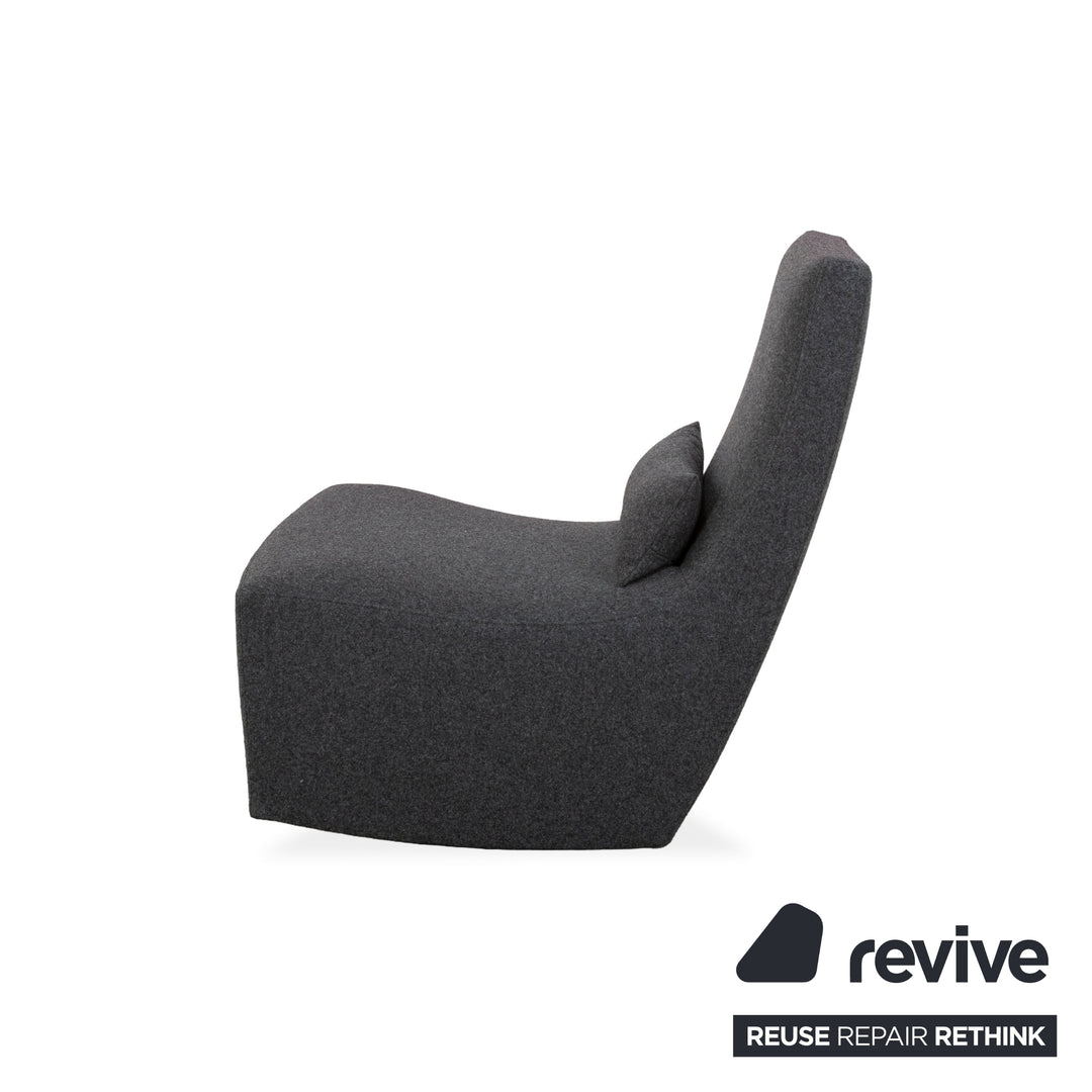 Ligne Roset Neo Stoff Sessel Grau