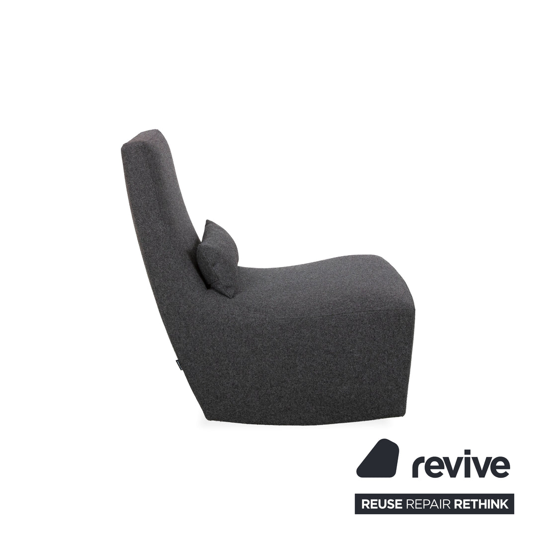 Ligne Roset Neo Stoff Sessel Grau