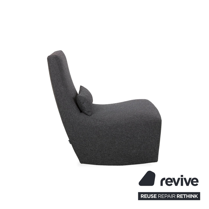Ligne Roset Neo Stoff Sessel Grau