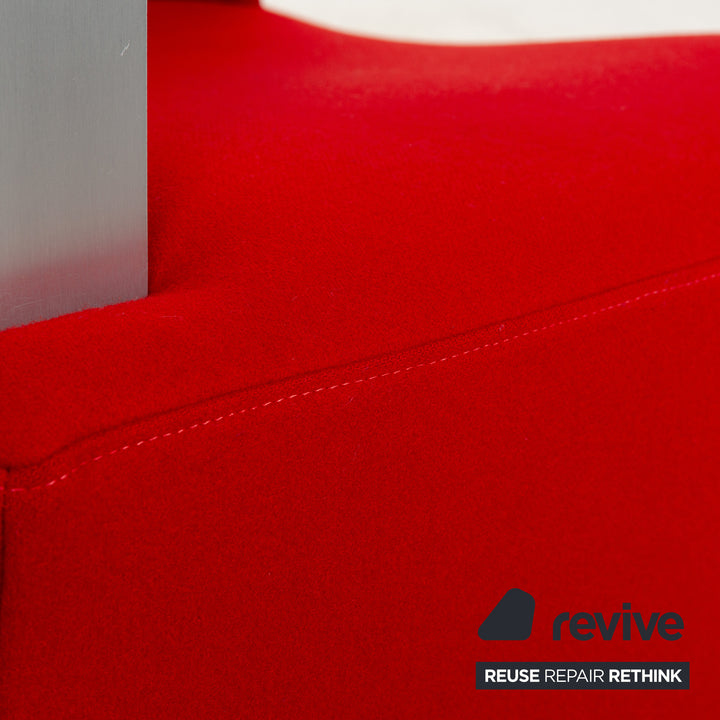 Ligne Roset Neo fabric armchair red