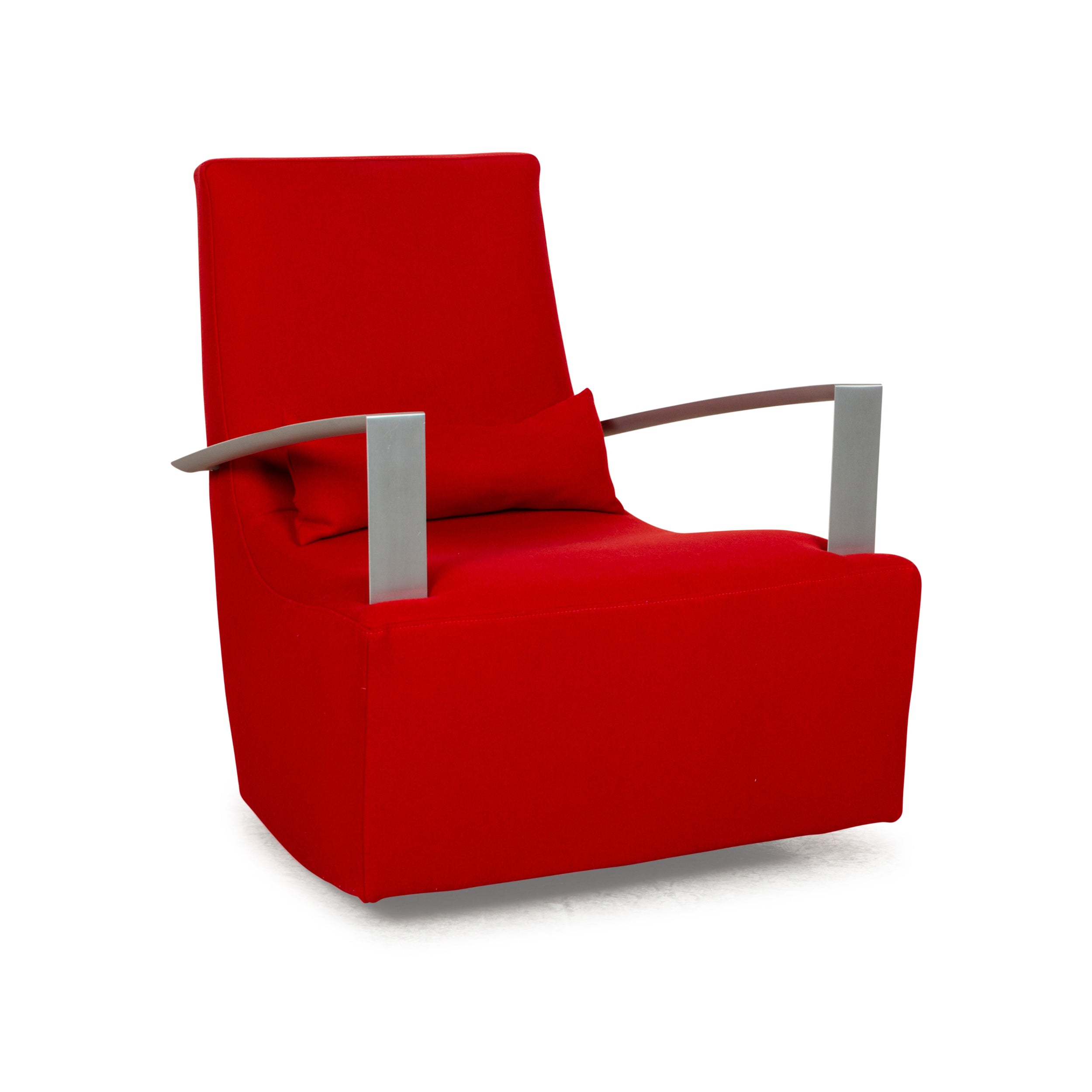 Ligne Roset Neo fabric armchair red