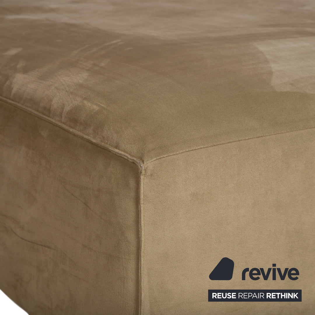 Ligne Roset NILS Fabric Corner Sofa Beige Sand Sofa Couch
