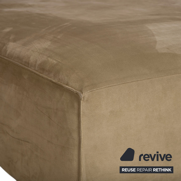 Ligne Roset NILS Fabric Corner Sofa Beige Sand Sofa Couch