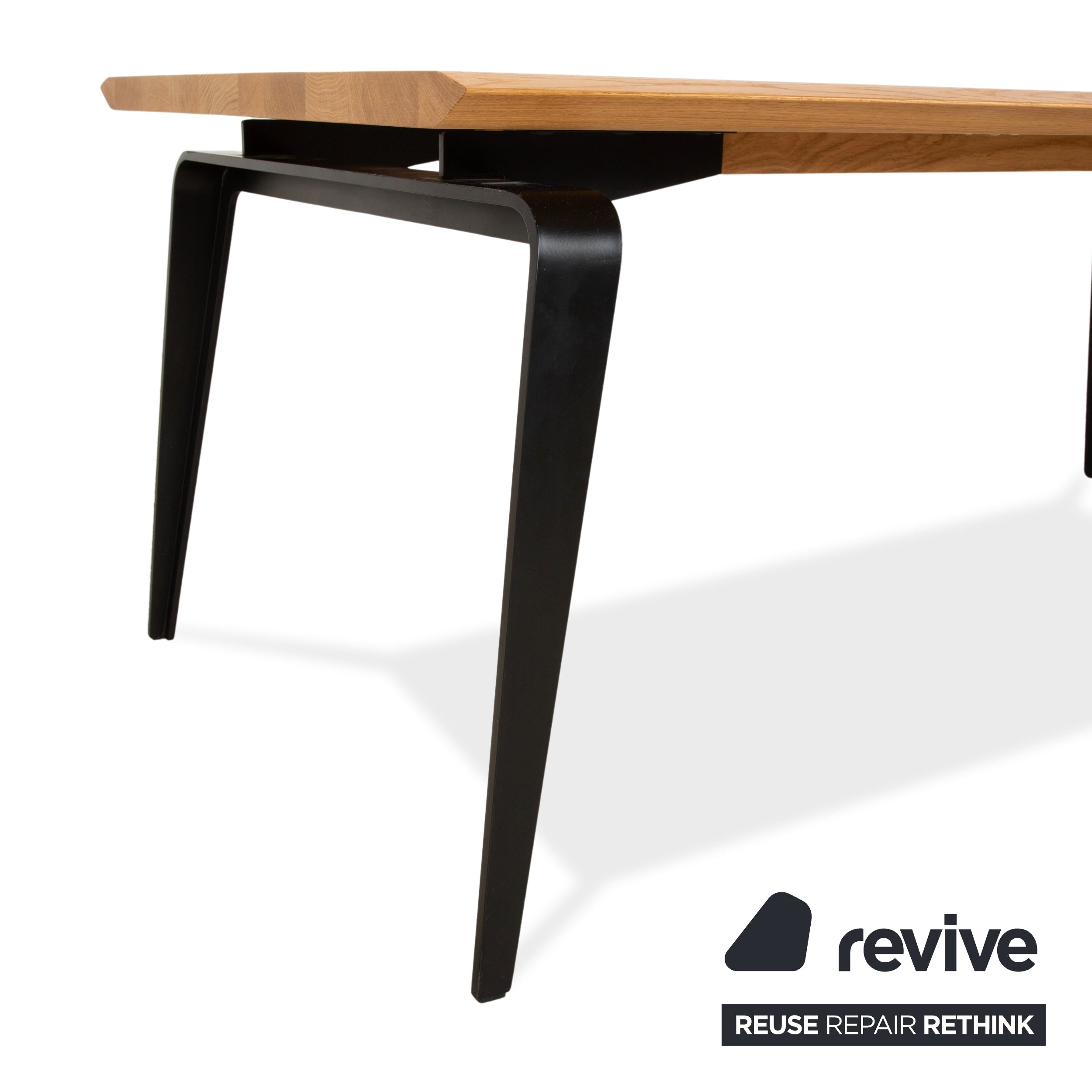 ligne roset Odessa Holz Esstisch Braun 200 x 76 x 100cm Esszimmer