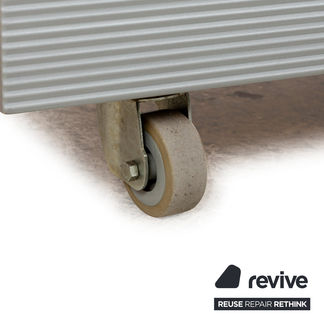 Ligne Roset Parallel Wood Sideboard Silver Brown